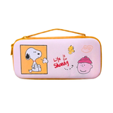 Estuche Snoopy para Nintendo Switch, OLED y Switch Lite – Protector Rígido Antigolpes con Espacio para Juegos (26 x 12 x 4.9 cm)