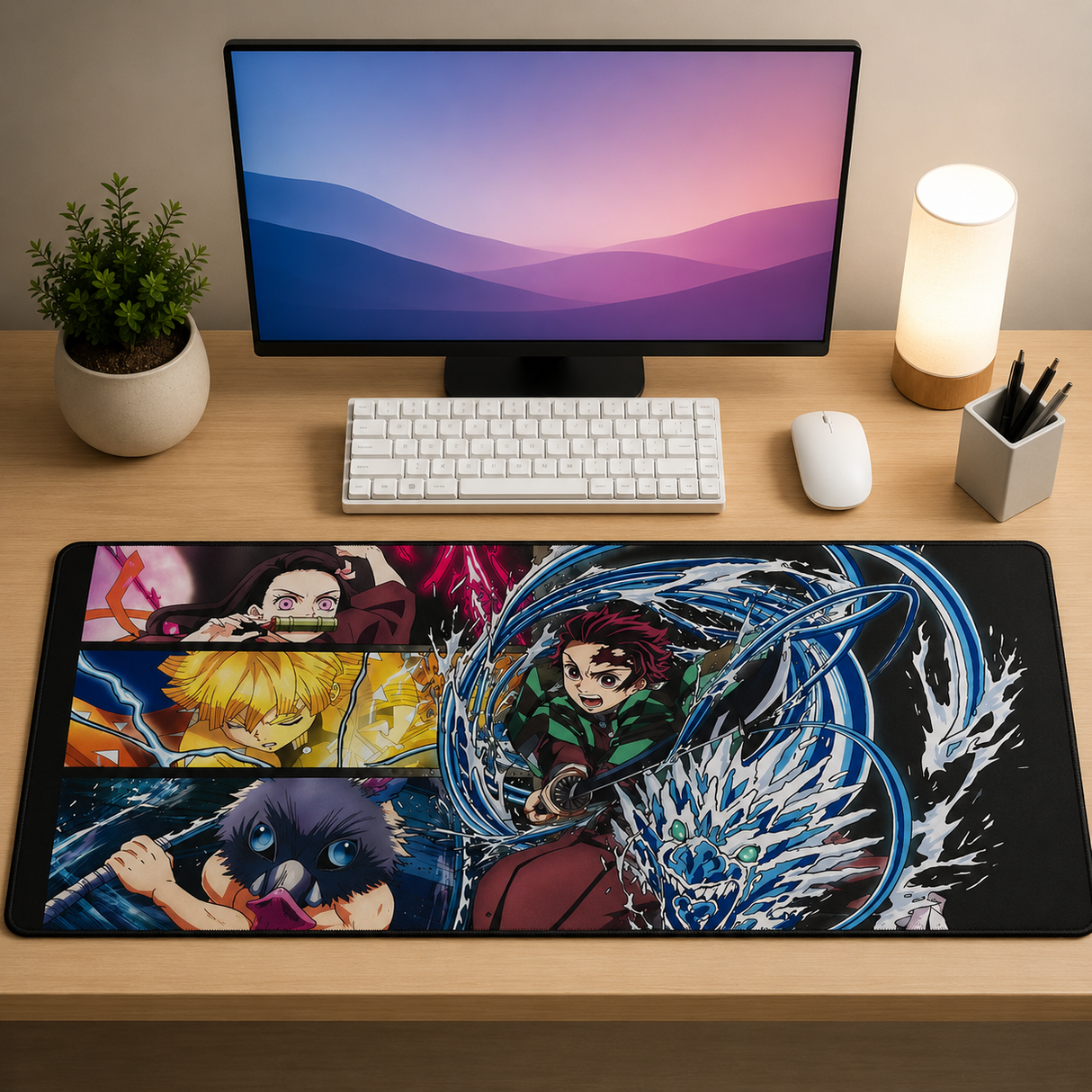 Mousepad de Escritorio Demon Slayer