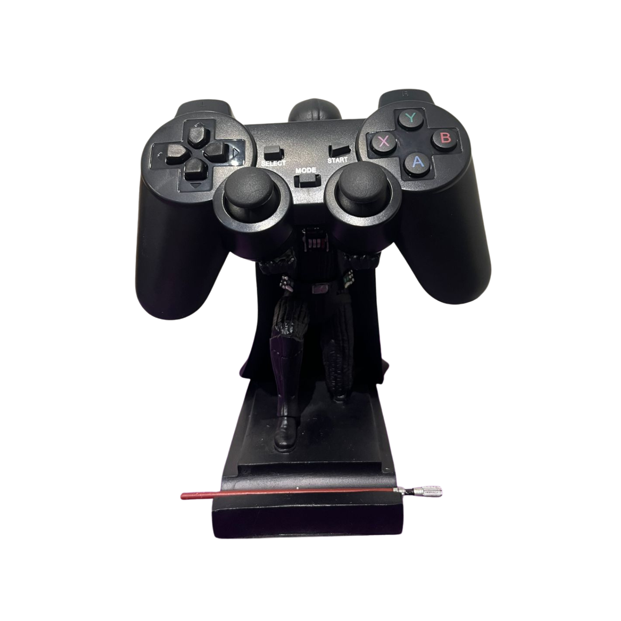 Soporte para Celular y Control Figura Coleccionable Darth Vader (20–23cm) – Organizador de Escritorio Gamer y Geek