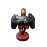 Soporte para Celular y Control Figura Coleccionable Iron Man (20–23cm) – Organizador de Escritorio Gamer y Geek