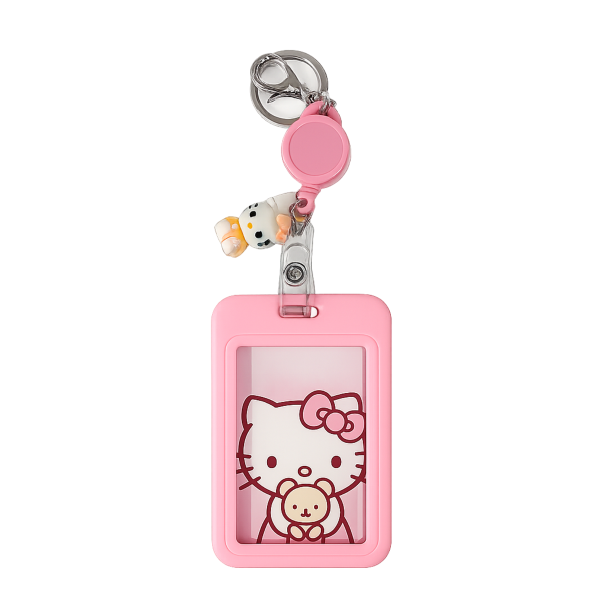 Portacarnet Retráctil Hello Kitty