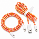 Cable Wrap Naranja- Protector para Cables