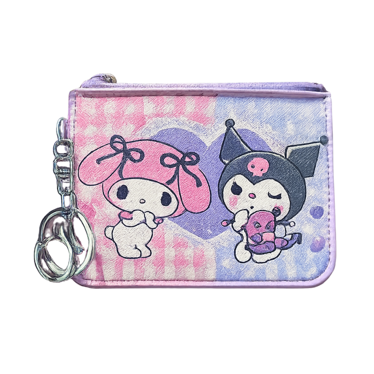 Mini Wallet Portacarnet Kuromi and My Melody