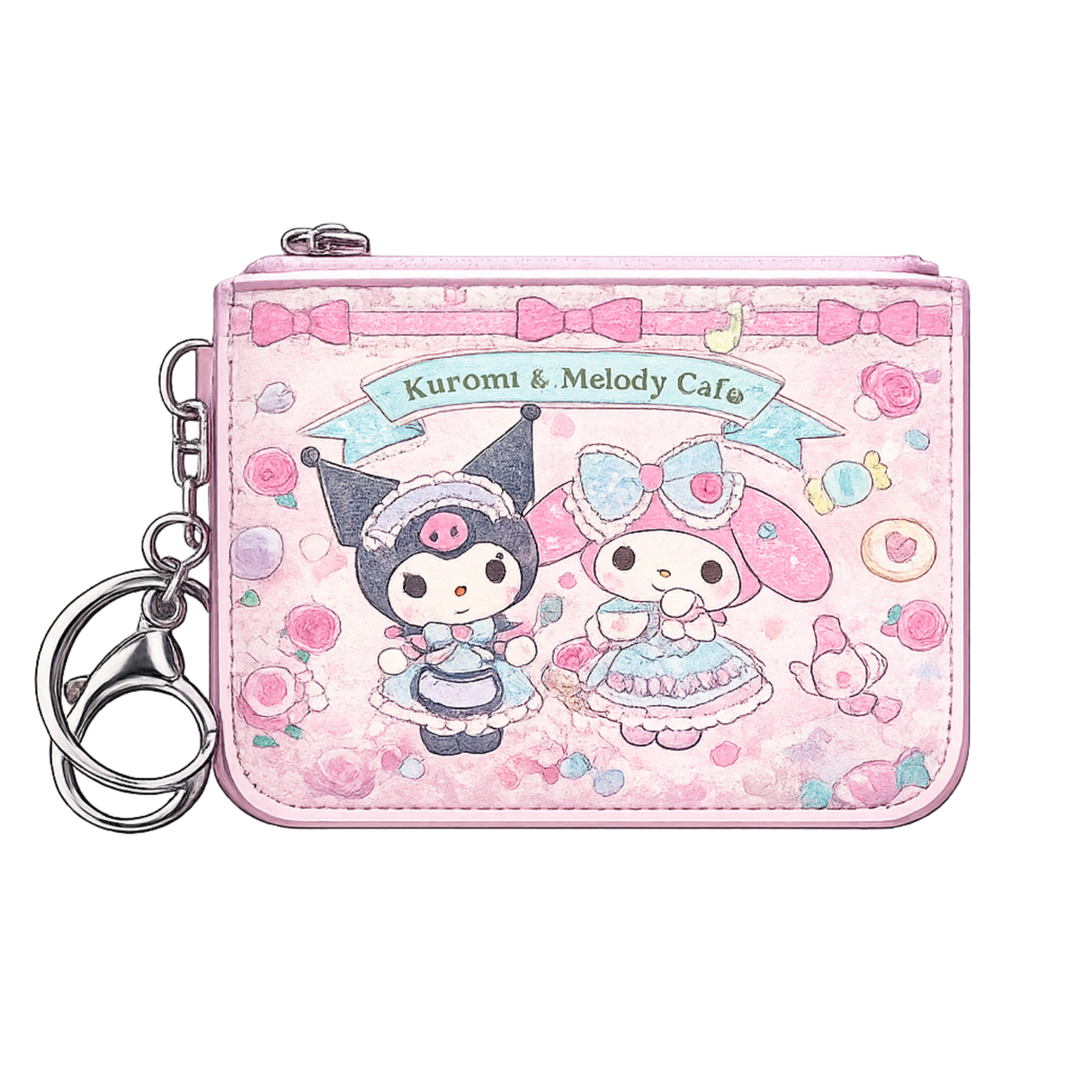 Mini Wallet Portacarnet Kuromi and My Melody