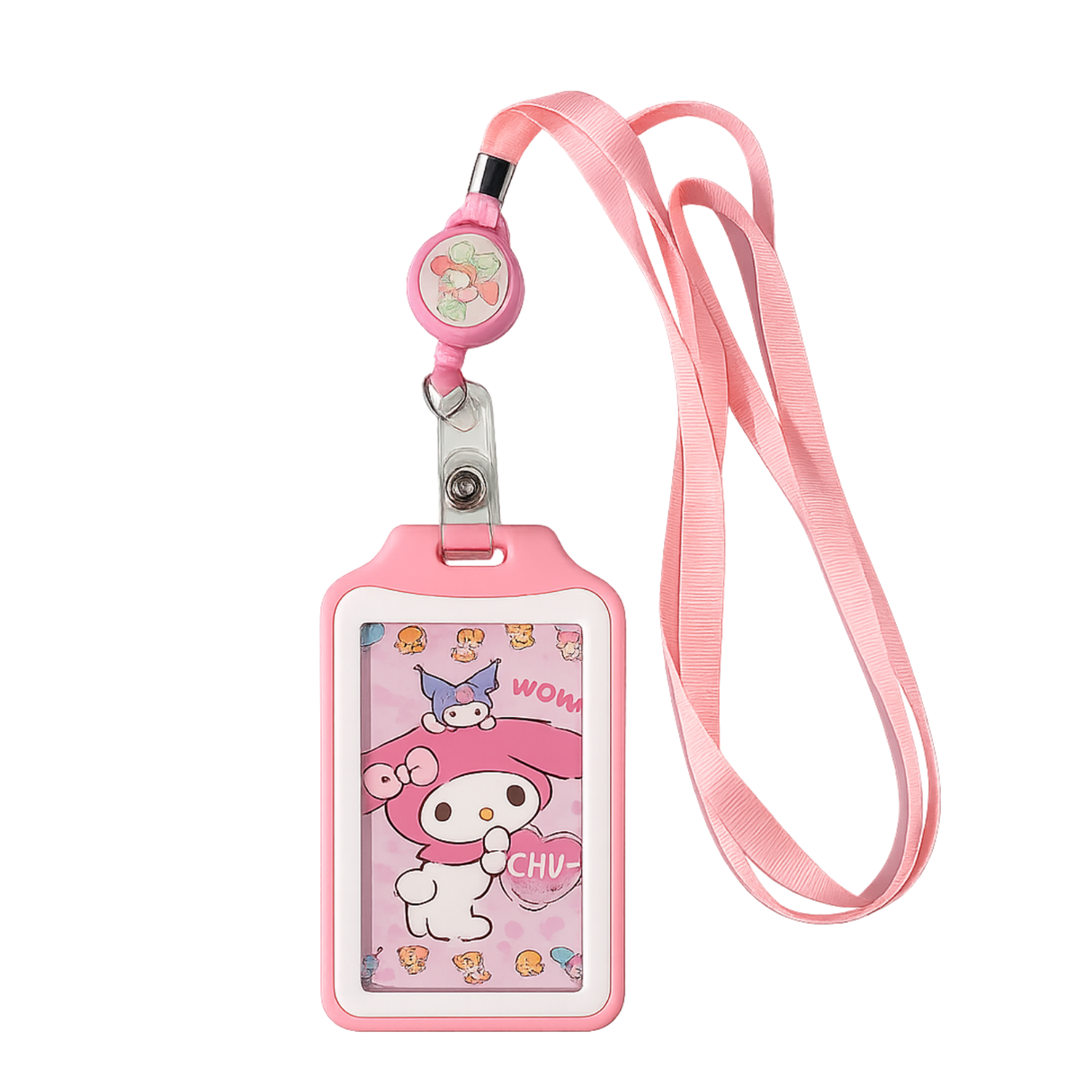 Portacarnet Retráctil con Lanyard My Melody