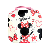 Estuche Cuadrado Minnie para Nintendo Switch – Protector Rígido con Compartimentos para Consola, Joy-Con, Cargador y Accesorios