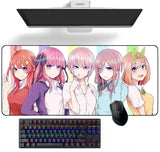 Mousepad Temático Alfombrilla PC Anime The Quintessential Quintuplets – Tamaño XL