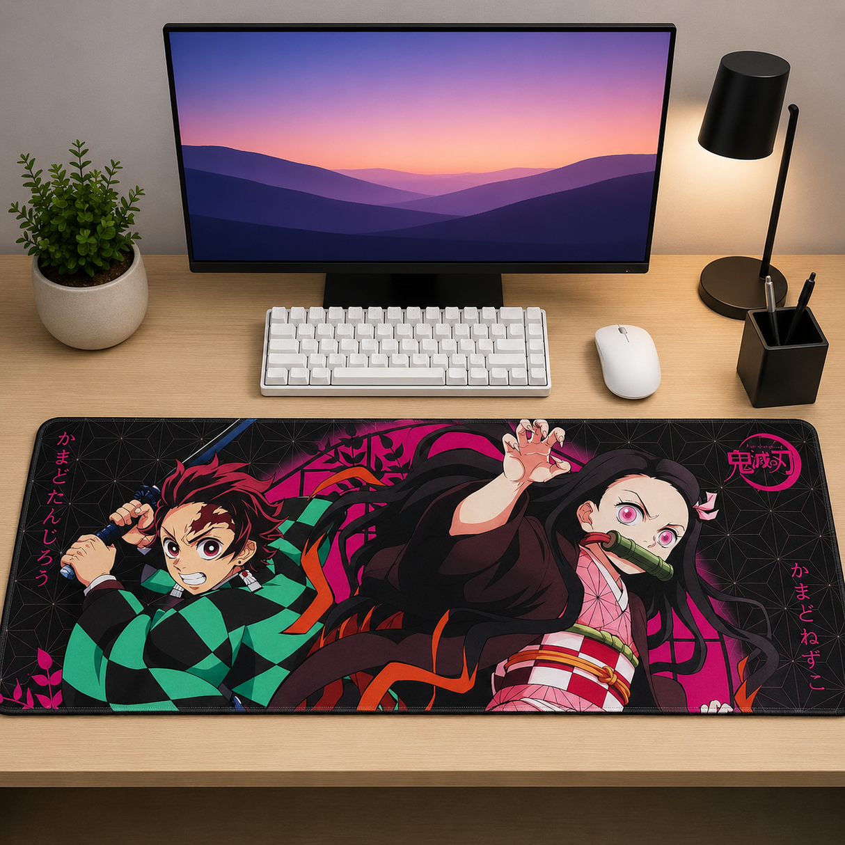 Mousepad de Escritorio Demon Slayer
