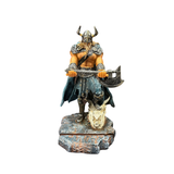 Soporte para Celular y Control Figura Coleccionable Vikingo (20–23cm) – Organizador de Escritorio Gamer y Geek