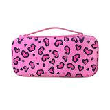 Estuche Animal Print Pink para Nintendo Switch, OLED y Switch Lite – Protector Rígido Antigolpes con Espacio para Juegos (26 x 12 x 4.9 cm)