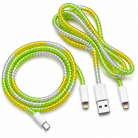 Cable Wrap Verdes- Protector para Cables