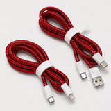 Cable Wrap Rojos - Protector para Cables