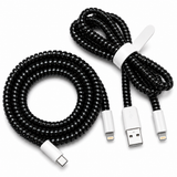 Cable Wrap Negros- Protector para Cables