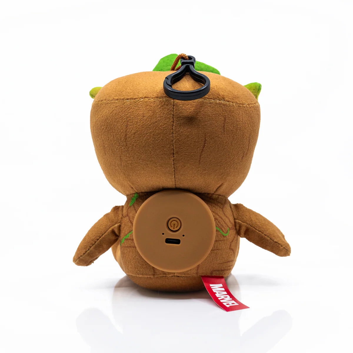 Parlante Bluetooth Temático de Felpa tipo Peluche Groot- Bitty Boomers de 5.5 pulgadas