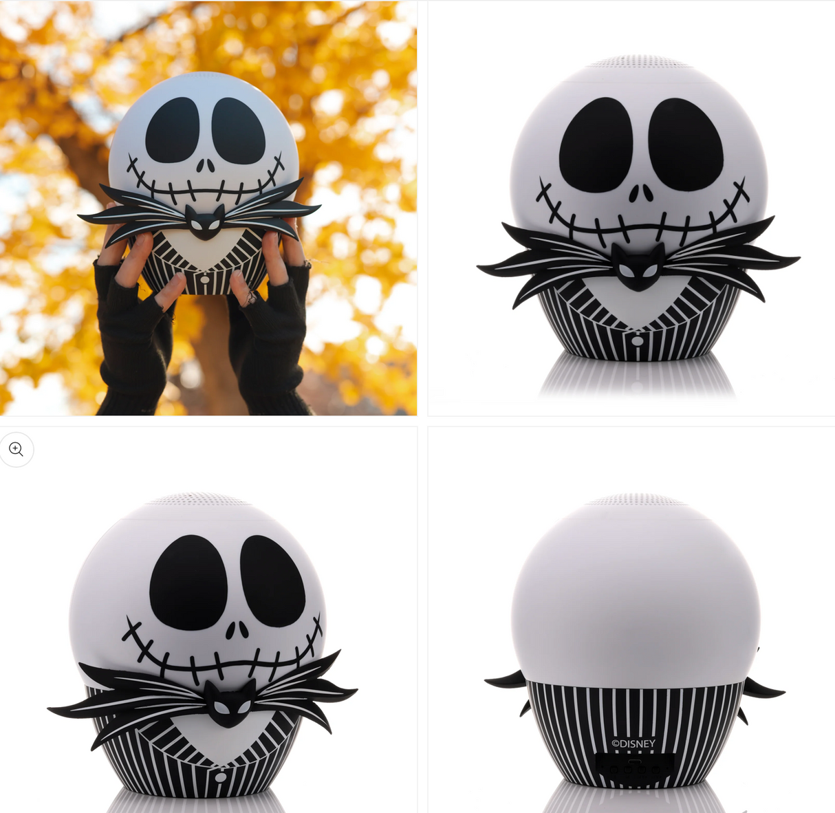 Parlante Temático Jack Skellington Grande 8" Bluetooth