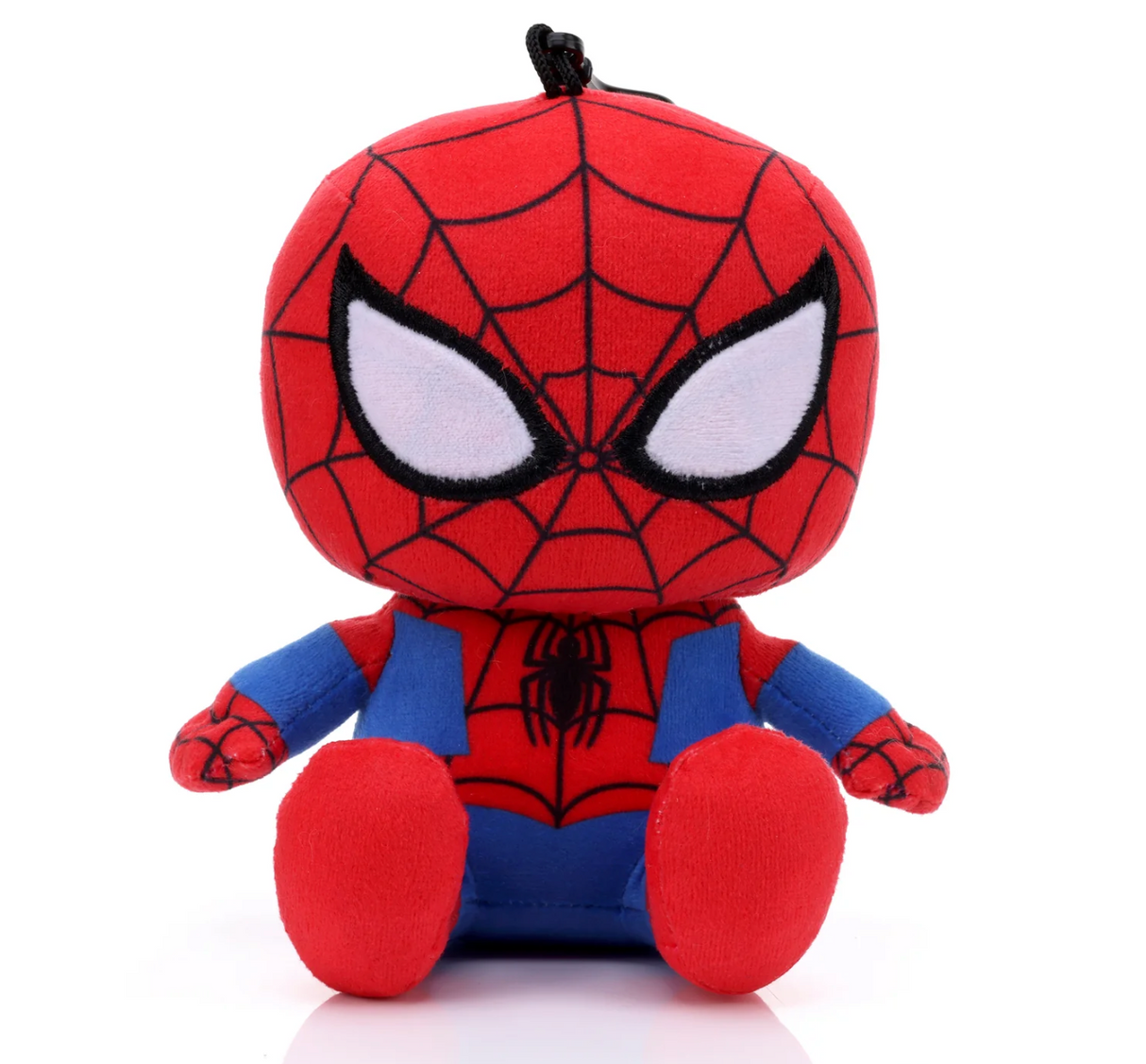 Parlante Bluetooth Temático de Felpa tipo Peluche Spiderman - Bitty Boomers de 5.5 pulgadas