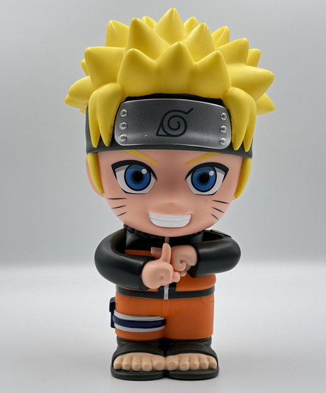Alcancía de Naruto Uzumaki – Figura Anime Decorativa para Ahorrar (9”)
