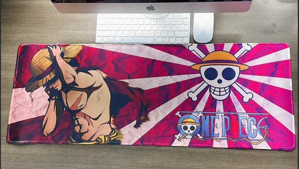 Mousepad Temático Alfombrilla PC Anime One Piece – Tamaño XL