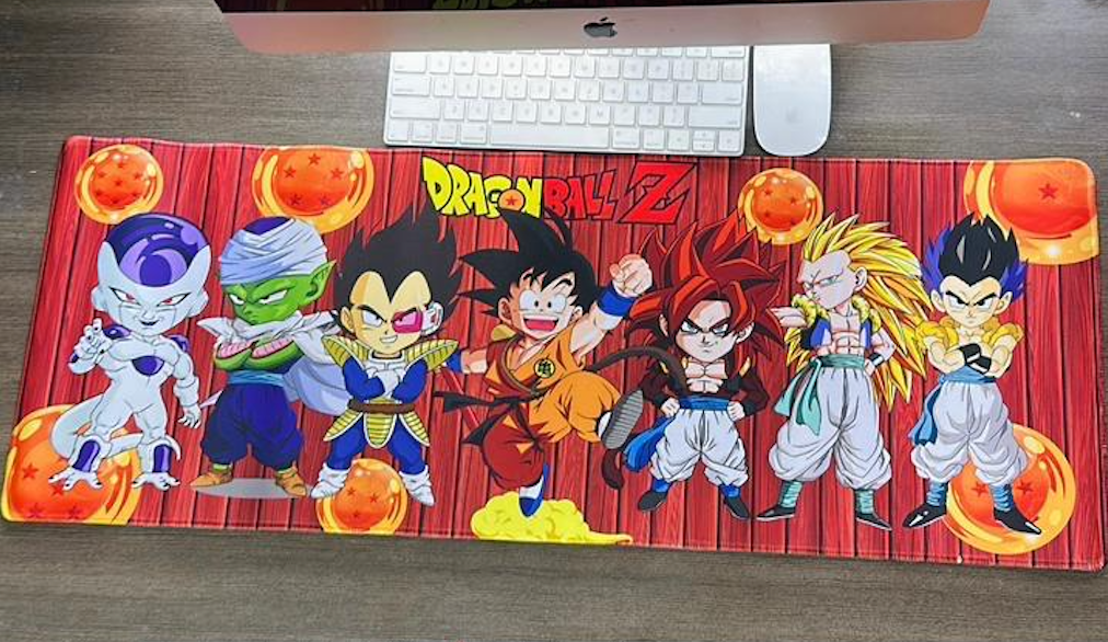 Mousepad Temático Alfombrilla PC Anime DBZ – Tamaño XL