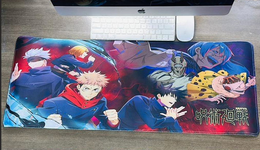 Mousepad Temático Alfombrilla PC Anime Jujutsu Kaisen – Tamaño XL