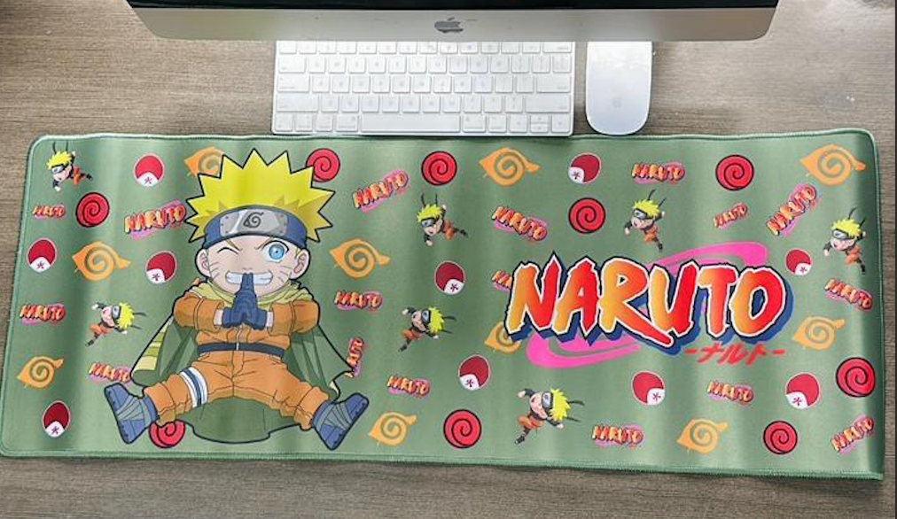 Mousepad Temático Alfombrilla PC Anime Naruto – Tamaño XL