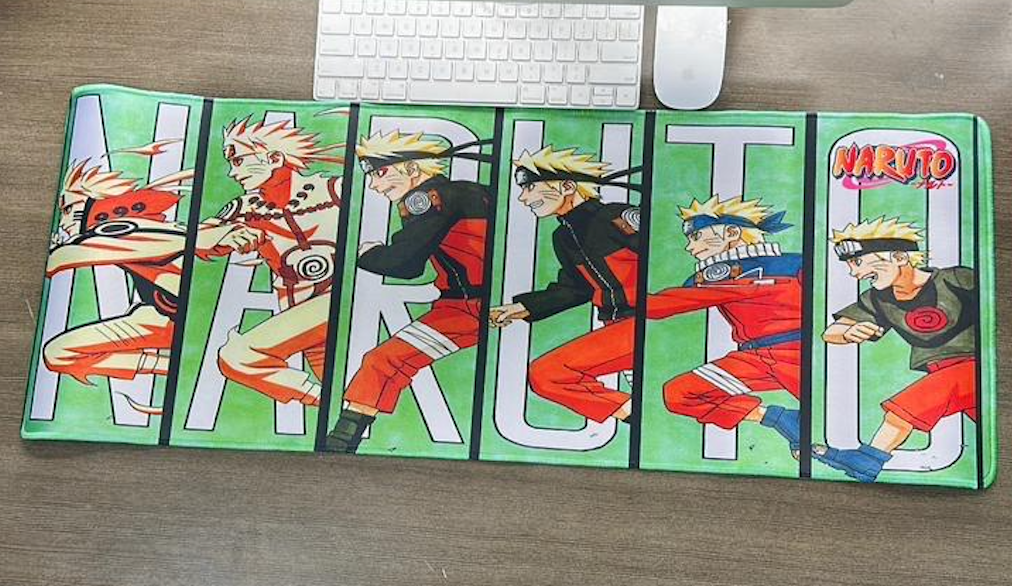 Mousepad Temático Alfombrilla PC Anime Naruto – Tamaño XL