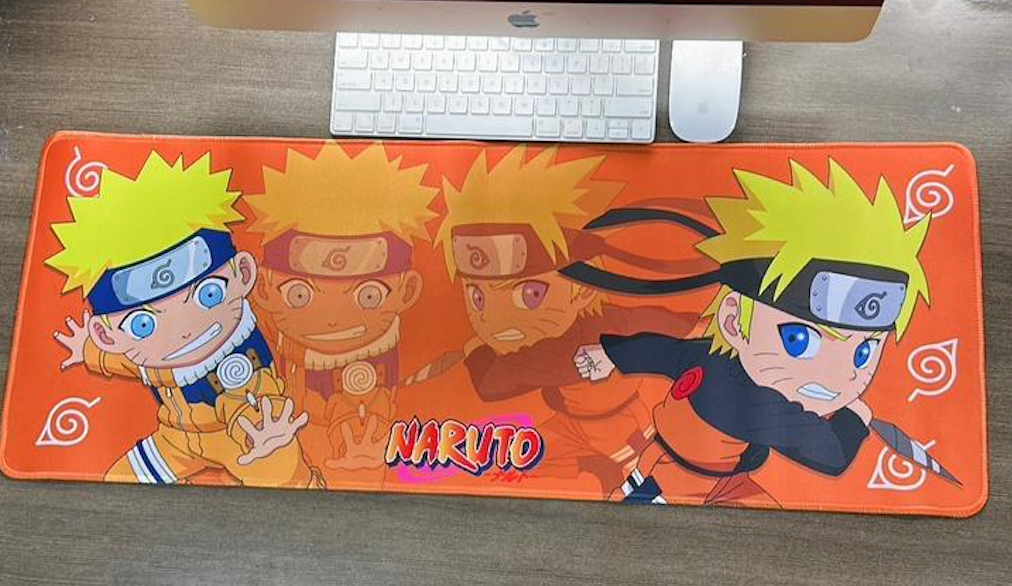 Mousepad Temático Alfombrilla PC Anime Naruto – Tamaño XL