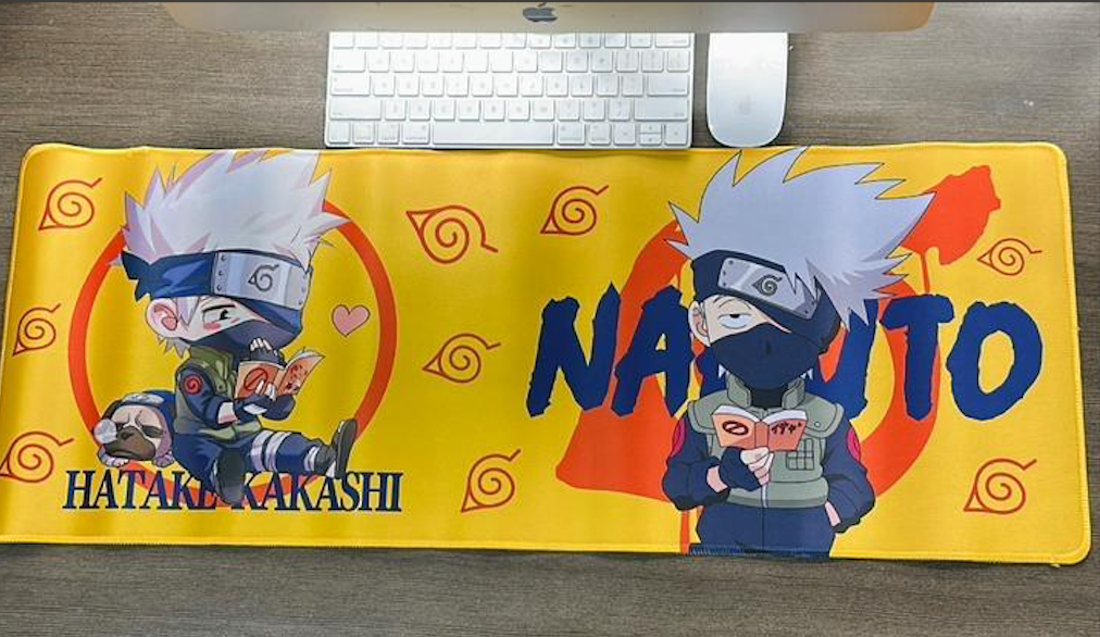 Mousepad Temático Alfombrilla PC Anime Naruto – Tamaño XL