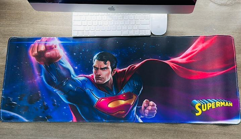 Mousepad Temático Alfombrilla PC- Superhéroes- Superman – Tamaño XL