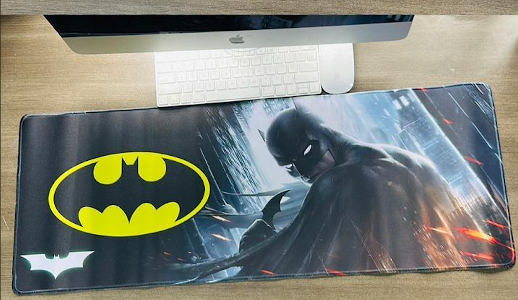 Mousepad Temático Alfombrilla PC- Superhéroes- Batman – Tamaño XL