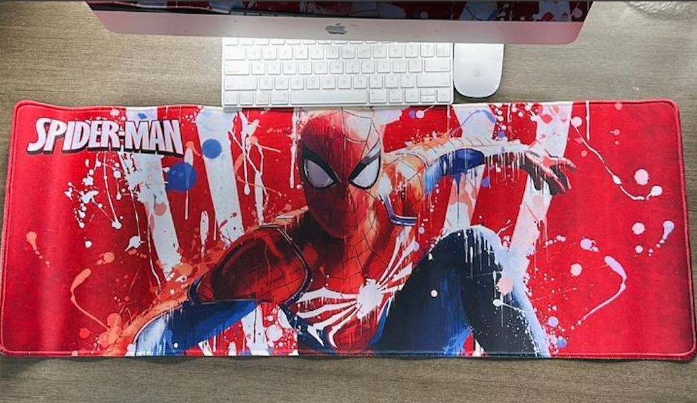 Mousepad Temático Alfombrilla PC- Superhéroes- Spiderman– Tamaño XL