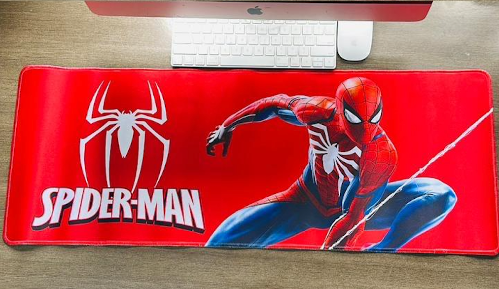 Mousepad Temático Alfombrilla PC- Superhéroes- Spiderman– Tamaño XL