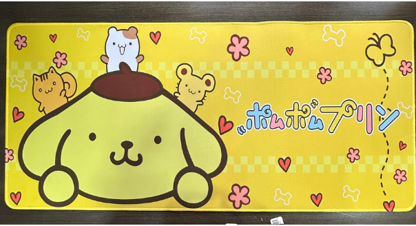 Mousepad Temático Alfombrilla PC-Kawaii- Pompompurin – Tamaño XL