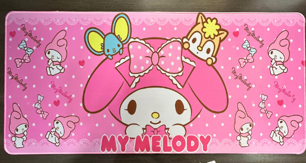 Mousepad Temático Alfombrilla PC-Kawaii- My Melody – Tamaño XL