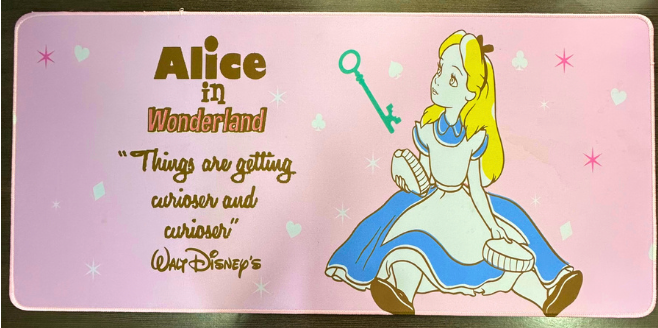 Mousepad Temático Alfombrilla PC- Kawaii – Alicia- Tamaño XL
