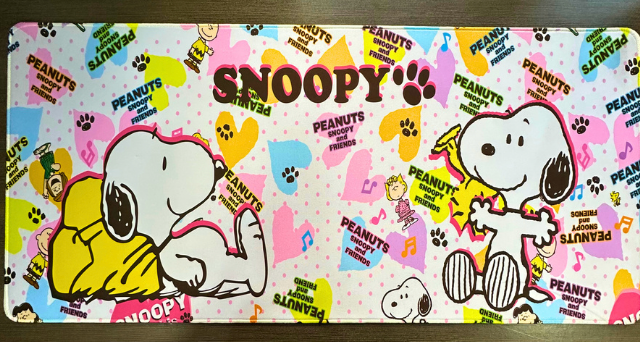 Mousepad Temático Alfombrilla PC- Kawaii -Snoopy– Tamaño XL