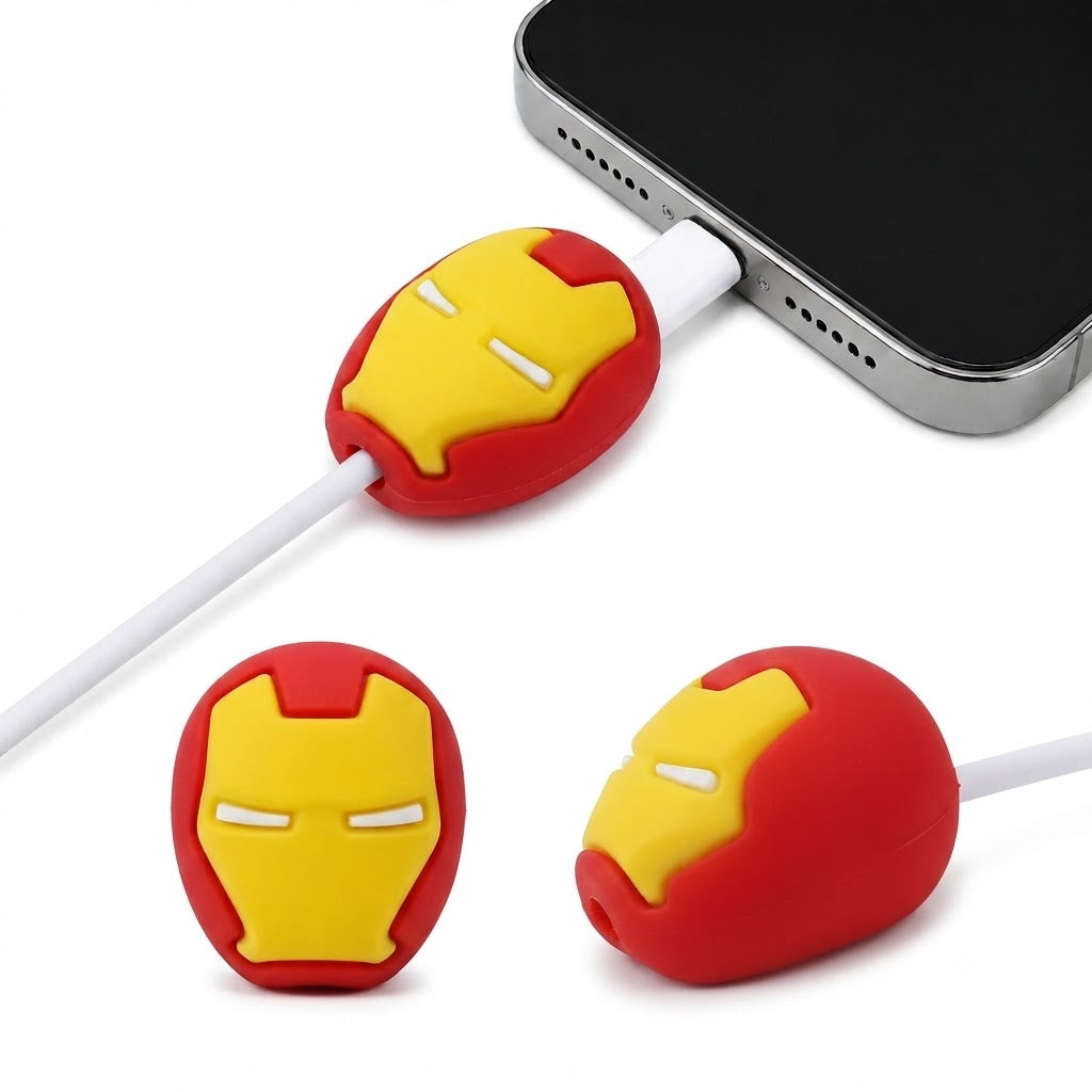 Cable Bite Iron Man – Protector para Cables