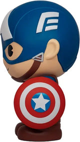 Alcancía de Capitan America – Figura Super Héroe Decorativa para Ahorrar (9”)
