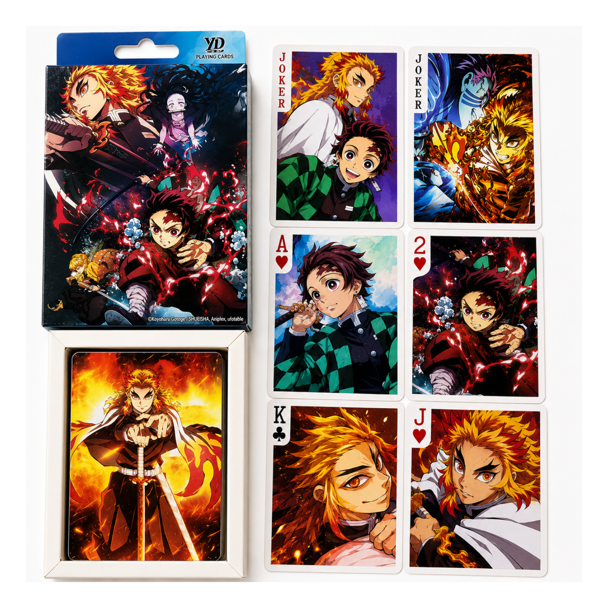 Naipes de Demon Slayer