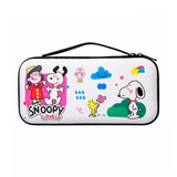 Estuche Snoopy para Nintendo Switch, OLED y Switch Lite – Protector Rígido Antigolpes con Espacio para Juegos (26 x 12 x 4.9 cm)