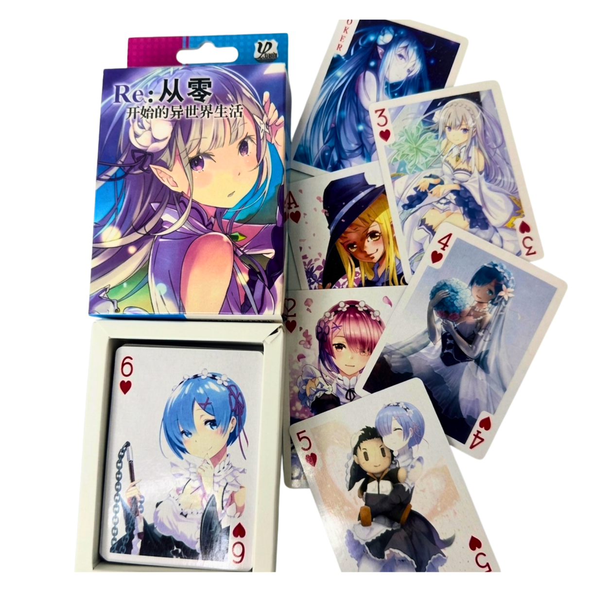 Naipes de Re:Zero