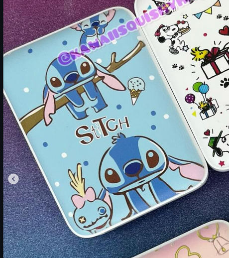 Power Bank Temático Stitch – Cargador Portátil 10,000 mAH, USB/Tipo-C