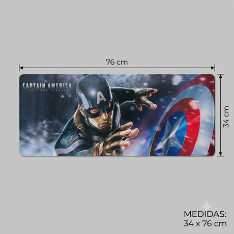 Mousepad de Escritorio Capitan America
