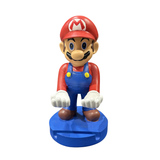 Soporte para Celular y Control Figura Coleccionable Mario Bros (20–23cm) – Organizador de Escritorio Gamer y Geek