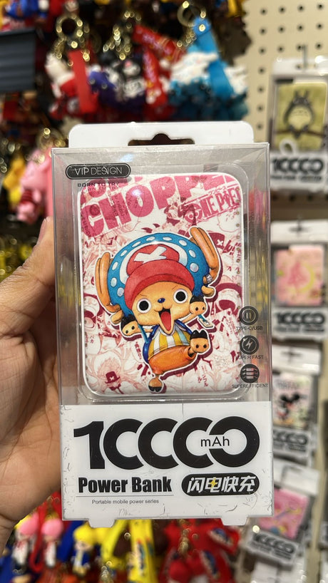 Power Bank Temático Tony Tony Chopper– Cargador Portátil 10,000 mAH, USB/Tipo-C