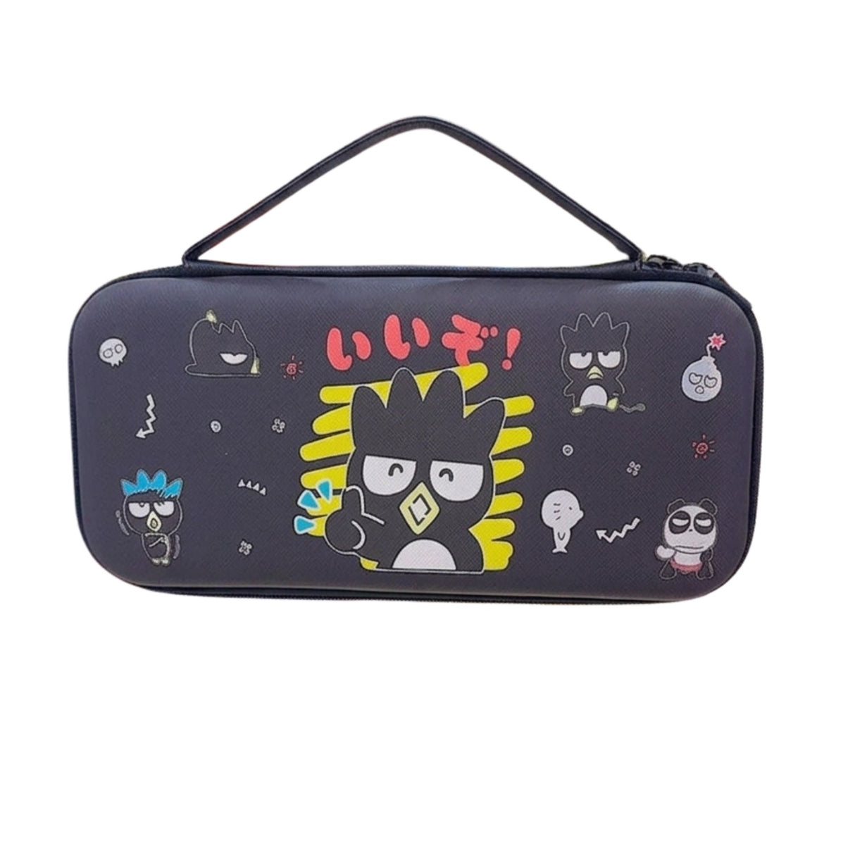 Estuche BadzMaru para Nintendo Switch, OLED y Switch Lite – Protector Rígido Antigolpes con Espacio para Juegos (26 x 12 x 4.9 cm)
