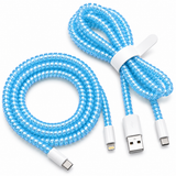 Cable Wrap Azules - Protector para Cables