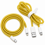Cable Wrap Amarillos- Protector para Cables