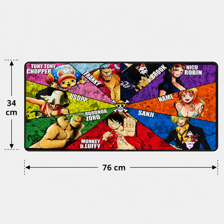 Mousepad de Escritorio One Piece