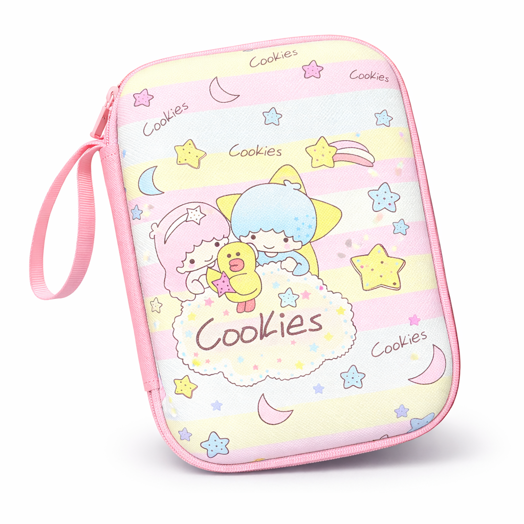 Estuche Temático Twin Stars  – Organizador Kawaii Multiuso Mediano